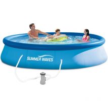 Piscine autostable Ø366 x 76cm Summer Waves