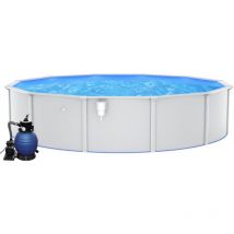 Vidaxl - Piscine avec pompe filtrante à sable 550x120 cm
