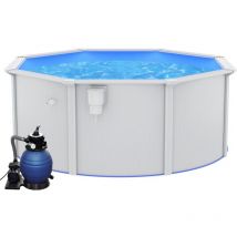 Piscine avec pompe filtrante à sable 300x120 cm