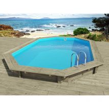 Habitat Et Jardin - Piscine bois 'Florida 130' - 6.57 x 4.57 x 1.31 m