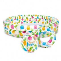 Piscine de jeu gonflable pour enfants Plage bébé colorée multicolore
