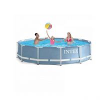 Intex - Piscine Démontable Prism Frame 6503 l (366 x 76 cm) Ronde