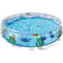 Cémonjardin – Piscine gonflable enfant Deep Dive 152x30 cm – Vinyle, PVC, 282L – 24 mois garantie