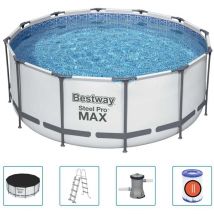 Ensemble de piscine Steel Pro MAX Rond 366x122 cm Bestway