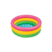 Jeu de plein air - pataugeoire sunst glow 3 boudins 91X23 cm - Intex