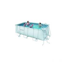Piscine rectangulaire à ossature d'acier électrique hors sol