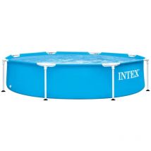 Intex - Piscine Metal Frame 244x51 cm