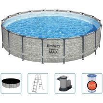 Bestway - Piscine Power Steel 549x122 cm