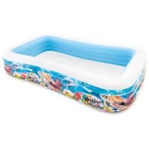 Piscine rectangulaire Family 305x183cm bleu Intex
