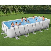 Torana - Piscine rectangulaire hors sol Power Steel 19281 l