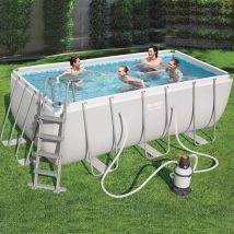Bestway - Piscine tubulaire 412x201x122cm - Filtre sable