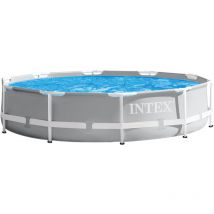 Intex - Piscine Prism Frame 305x76cm avec pompe de filtration