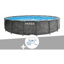 Intex - Kit piscine tubulaire Baltik ronde 5,49 x 1,22 m + Kit d'entretien