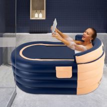 Senderpick - Piscines gonflables - Baignoire - Spa épais - Pour adultes - Pompe à air électrique sans fil - Convient pour bain d'eau chaude - Bain de