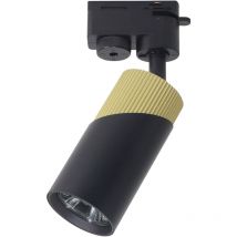 Pista NEO negra dorada 1xGU10