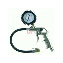 Pistola compressore gonfiaggio omologata art 25 de manometro 60