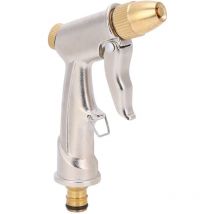 Pistola de agua para lavado de autos, pulverizador de limpieza doméstica de alta presión de latón puro y metal