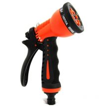 Pistola de Riego regulable zinc, 8 funciones, Pistola de Agua ajustable. Offre exclusive