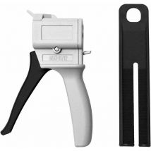 Ayyqh - Pistola erogatrice di resina epossidica da 50 ml, pistola erogatrice di miscelazione per miscelazione di colla, rapporto 1:1/1:2, ugello di