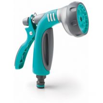 GF - Pistola multigetto in gomma metallo - Blu