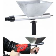 Aafgvc - Pistola per malta per malta, pistola per malta, pistola per malta, con 4 ugelli, per giunti di malta, muro di pietra, muro di mattoni,