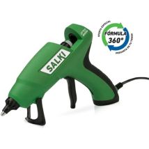 Pistolet de thermoscellage Maxi – 60 W – Alimentation électrique, Puissance, Temps de chauffe, Diamètre du tube de colle – SALKI