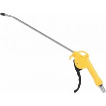 Pistolet à Air Comprimé d'Enlève la Poussière Pistolet À Souffler/Soufflette Compresseur en Alliage d'Aluminium et Plastique avec Un Joint (Jaune 1)