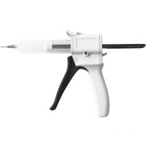 Ineasicer - Pistolet à Colle Universel Distributeur De 30 Ml Pistolet à Colle Poignée Ergonomique Plastiques Techniques Avec Putter Seringue Aiguille