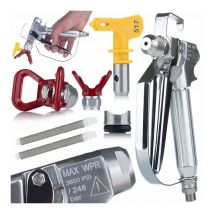 Pistolet à peinture Rosfix Rosfix UltraSpray PMRUS03 avec couvercle de buse + buse de peinture Rosfix Ult