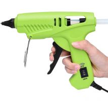 Grid Cool - Pistolet à Colle Chaude 60W, Outil en Silicone pour Bricolage, Maison, Bureau, Réparation, Décoration