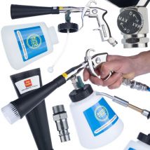 Pistolet de lavage de tissus d'ameublement Tornado T02 II avec réservoir de 1 litre