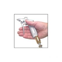 Df Zubehör - Pistolet de soufflage en aluminium, dosable nw 7,2 avec embout court 1,5 (standard)