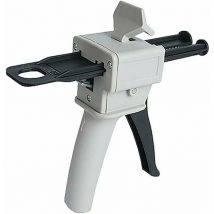 Alovez - Pistolet Distributeur Époxy 50 ml, ab Pistolet à Colle Époxy Poignée Applicateur pour Mélange Colle, Ratios 1:1(Pistolet)