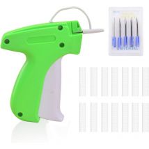 Pistolet Etiquette Textile Pistolet D'etiquettes Vert avec 5 Aiguilles De Rechange + 1000 Fils Paddl pour Vêtements Textile D'etiquettesPrix Chapeaux