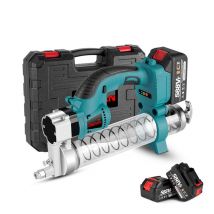 Onevan - Pistolet extrudeur san fil silicone/résine/beurre,Portable pistolet à silicone automatique d'aspiration et d'extrusion d'huile,Avec batterie