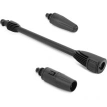 Pistolet Jet Lance Turbo Buse de Nettoyage, buse réglable pour Nettoyeur Haute Pression, Accessoires pour Nettoyage Haute Pression