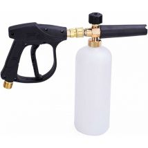 Echoo - Pistolet pour laveuse à Haute Pression avec Kit De Boîteille De Lance en Mousse à Neige De 1 l pour Lave-Auto Nettoyage de vitres M22