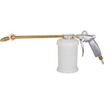 Riegler - Pistolet pulvérisateur Buse droite. 1l. Plastique blanc. 2-6bars. Prise NW7.2 .