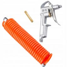 Pistolet soufflant avec tuyau spiralé