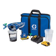 Graco - Pulvérisateur airless Ultra sans fil 18V 138 bar avec 2 batteries 18V 2.0Ah - chargeur - sac de transport - 17M366