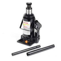 Cric a bottiglia da 10 t abbassamento lento 205-390 mm Martinetto idraulico