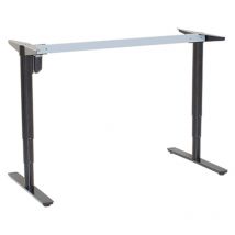 Tcasystem - Piètement de bureau / table motorisé ajustable - Décor : Gris