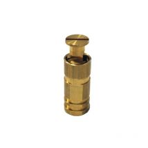 Piton Douille Escamotable - Pour fixation bâche couverture de piscine sur plage béton ou dallage - Alu/Inox - Unité Poolco