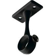 Duval Bilcocq - Piton Sur Platine Pour Tube Alu Noir - Hauteur : 61 Mm - Pour Tube De Diamètre : 18 Mm - Pour Tube De Section : - - Duval-bilcocq