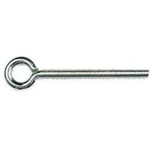 Piton – Vis annulaire en fer galvanisé – 8 x 25 mm – Par 100 – Matières, Longueur, Quantité par pack, Finition métal