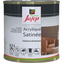 Pittura acrilica satinata grigio galassia 0,5L Jafep