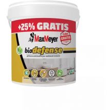 Eurobrico - pittura antimuffa pronta all'uso max meyer 'biodefence' colore bianco, 4lt + 1lt omaggio