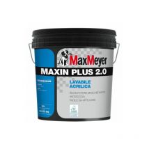 Max Meyer - pittura lavabile acrilica bianca antigoccia certificata ecolabel 4 lt