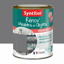 Pittura per mobili e falegnameria Rénov' Syntilor grigio urbano opaco 250 ml Syntilor