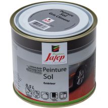 Pittura per pavimento grigio cemento Jafep 0,5 l